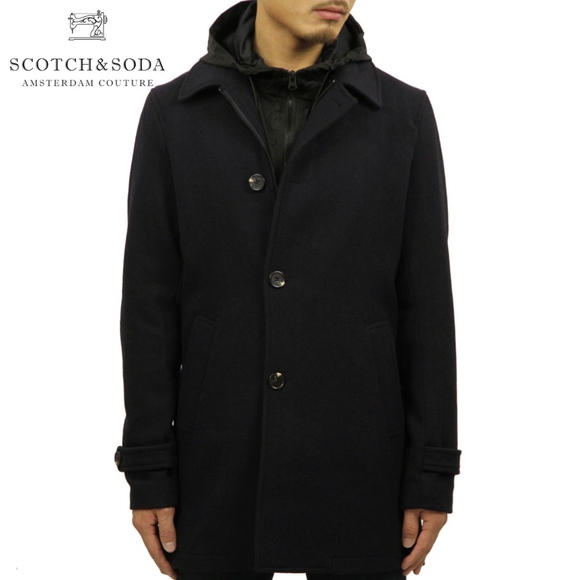 Scotch & Soda Other - SCOTCH & SODA CLASSIC WOOL BLEND COAT JACKET